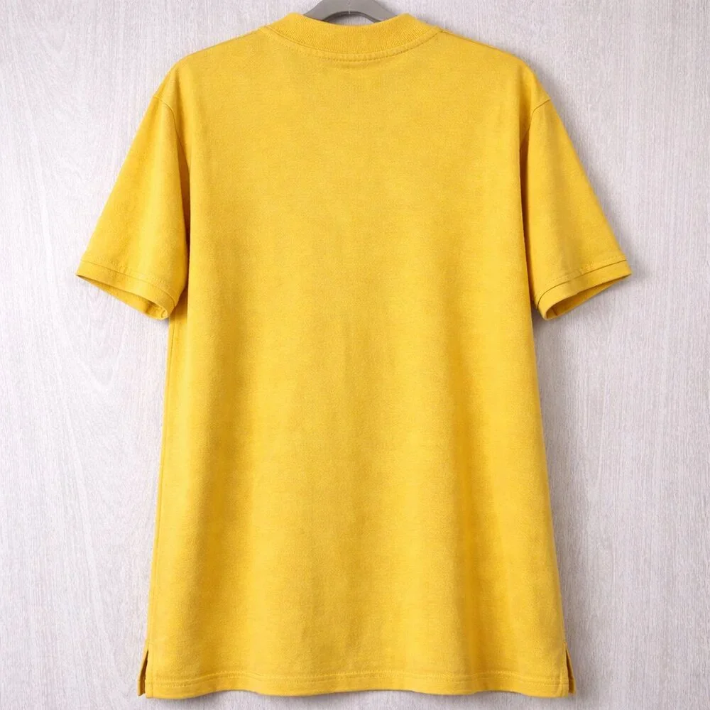 Polo Ralph Lauren Polo Shirt Yellow Pony Logo Classic Fit Preppy‎ Golf XXL